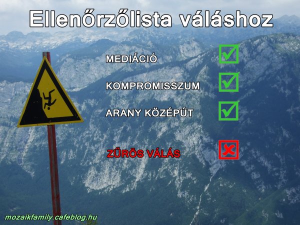 zűrös válás